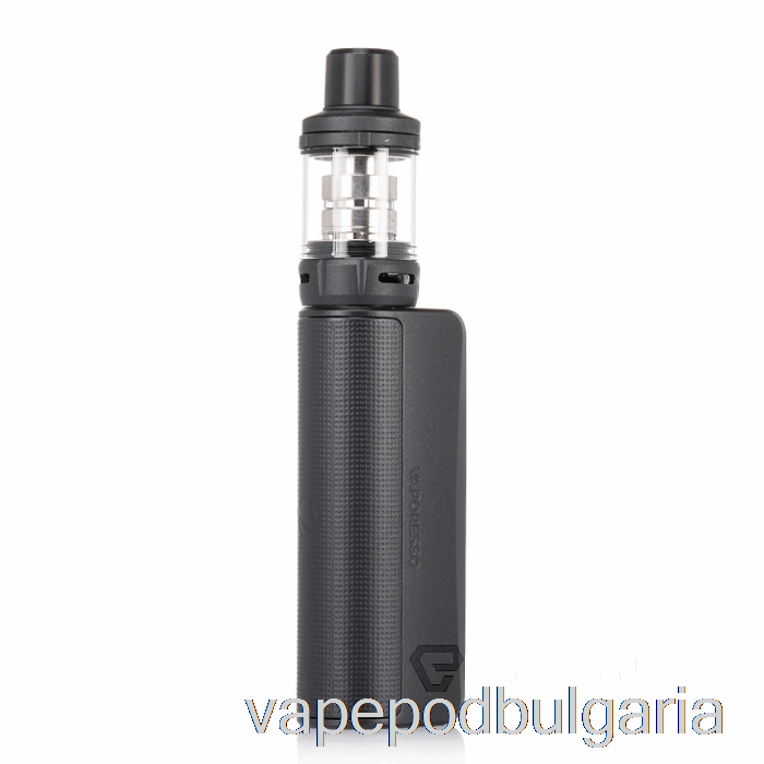 Vape 10000 Дръпки Vaporesso Gen 80 S 80w Starter Kit Dark Black